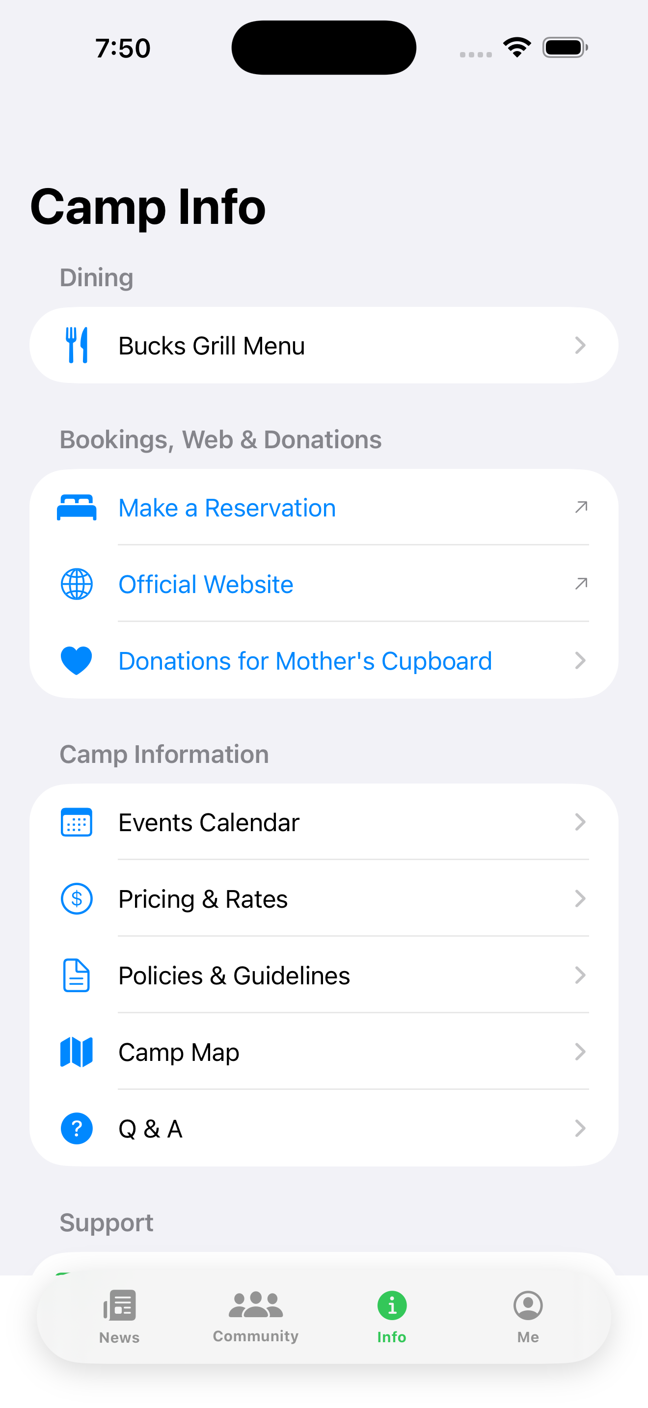 Buckwood Connect screenshot